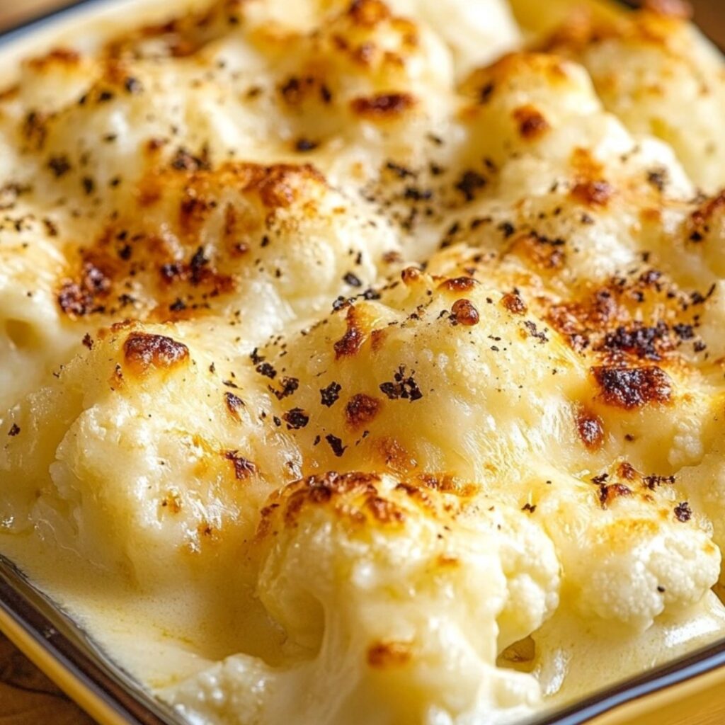 Recette de Gratin de chou-fleur familiale