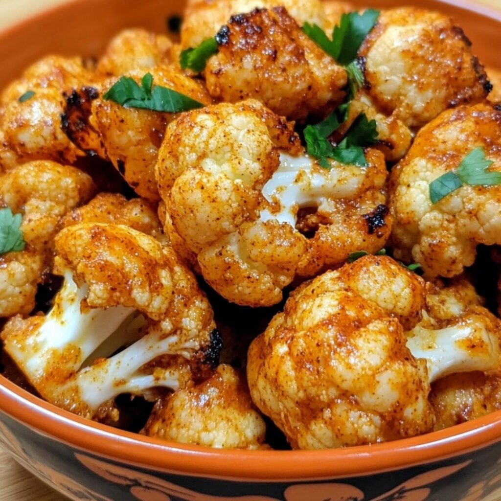 Chou-fleur au four épicé au paprika : une recette saine et savoureuse