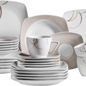 Service de Porcelaine – Ensemble Assiettes & Plat de Service