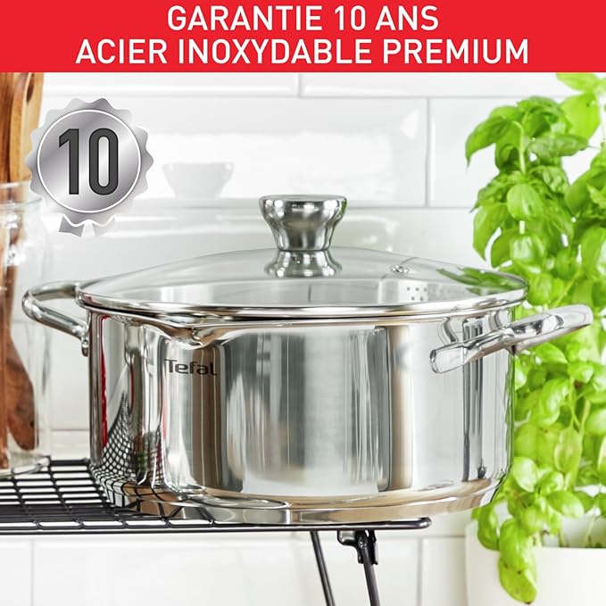 Tefal Duetto – Batterie de cuisine / Casserole inox – Image 3